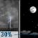 Chance T-storms then Mostly Clear