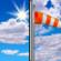 Mostly Sunny then Partly Sunny and Breezy