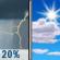Slight Chance T-storms then Mostly Sunny