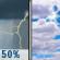 Chance T-storms then Mostly Cloudy